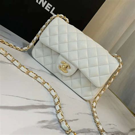 chanel mini gold|chanel small bag with price.